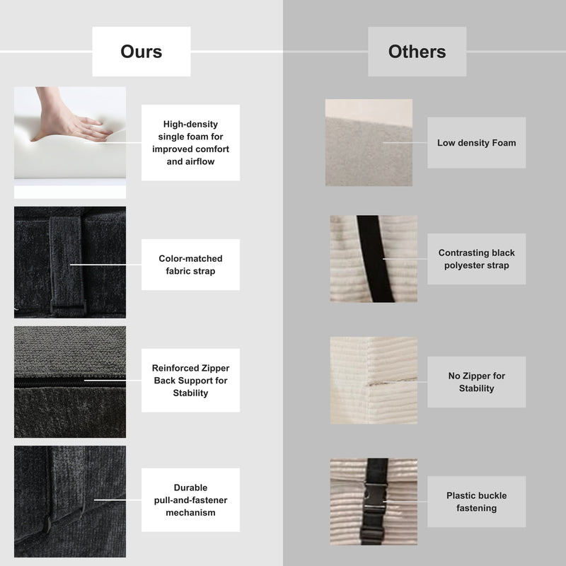 Boneless Foldout Frameless Floor Sofa – Chaise & Sleeper | Oak & Birch