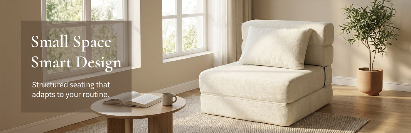 Boneless Foldout Frameless Floor Sofa – Chaise & Sleeper | Oak & Birch lifestyle