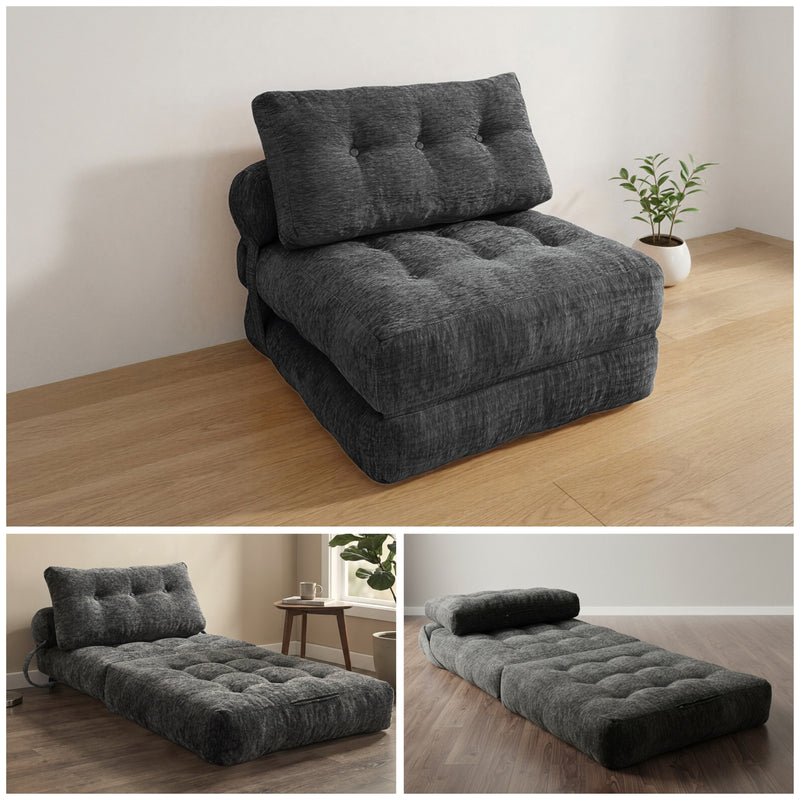 Cielo Boneless Sofa Bed – 3-in-1 Convertible Floor Sofa | Oak & Birch