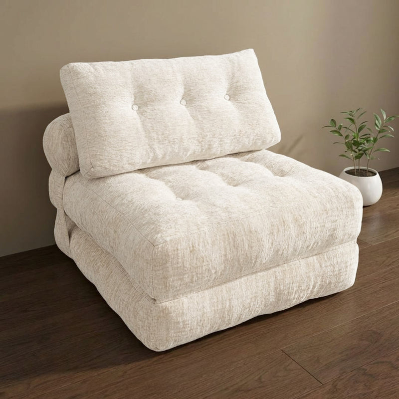 Boneless Convertible Floor Couch – Chaise Lounge & Sleeper | Oak & Birch