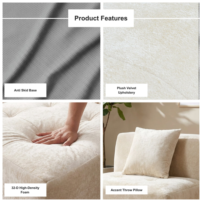 Boneless Modular Sofa Individual Modules | Oak & Birch