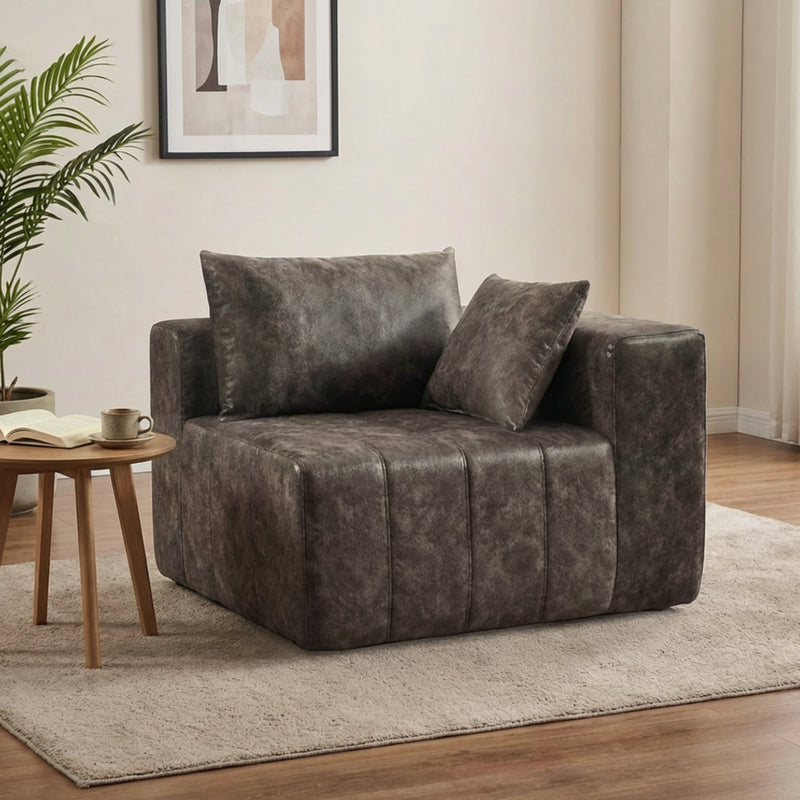 Boneless Deep Seat Modular Sectional Sofa in a Box | Oak & Birch