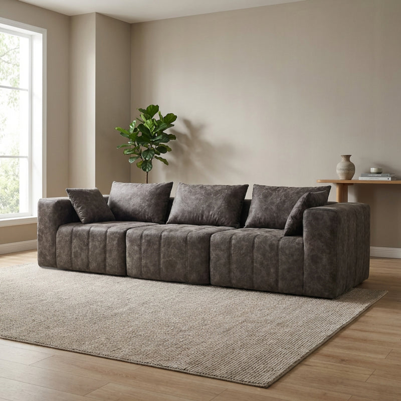 Boneless Deep Seat Modular Sectional Sofa in a Box | Oak & Birch