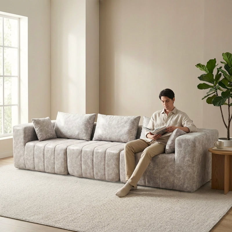 Boneless Deep Seat Modular Sectional Sofa in a Box | Oak & Birch