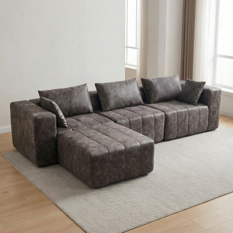 Boneless Deep Seat Modular Sectional Sofa in a Box | Oak & Birch