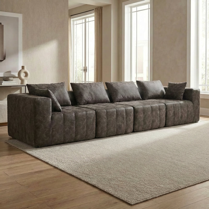 Boneless Deep Seat Modular Sectional Sofa in a Box | Oak & Birch