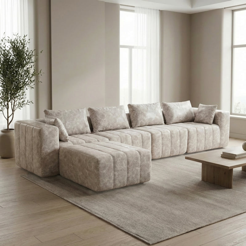 Boneless Deep Seat Modular Sectional Sofa in a Box | Oak & Birch