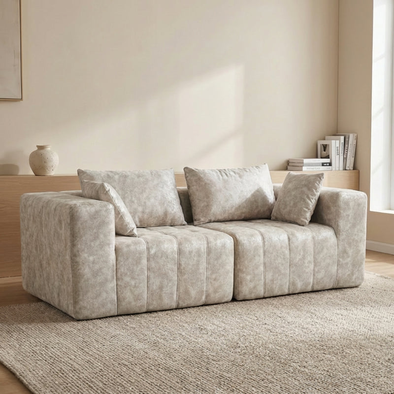 Boneless Deep Seat Loveseat — Cloud Couch Style, No Assembly | Oak & Birch