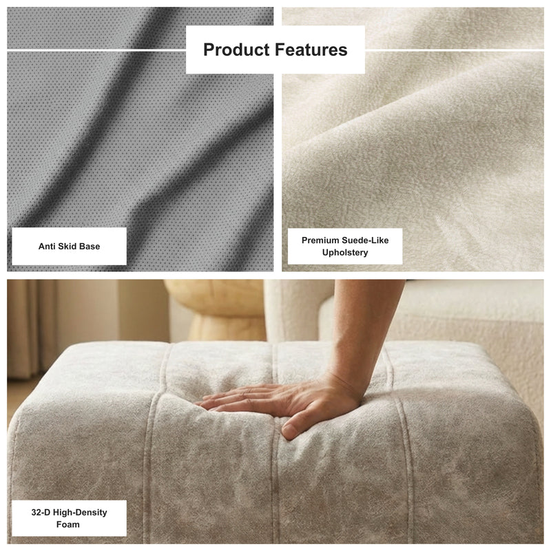 Boneless Deep Seat Ottoman — Cloud Couch Ottoman | Oak & Birch