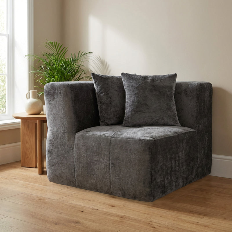 Boneless Modular Sectional Couch in a Box with Ottoman | Oak & Birch