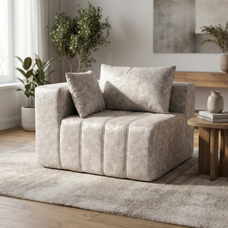 Boneless Deep Seat Modular Sectional Sofa in a Box | Oak & Birch